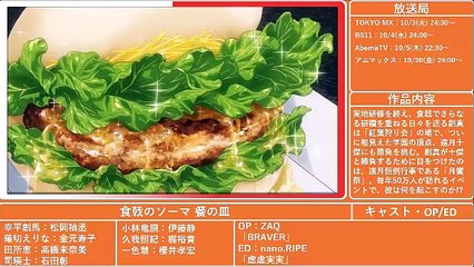 Autumn 2017 Anime Preview