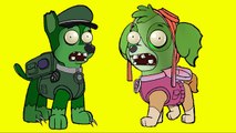 Coloring Pages Paw Patrol Transforms to Zombie. Paw Patrol Coloring Book #133