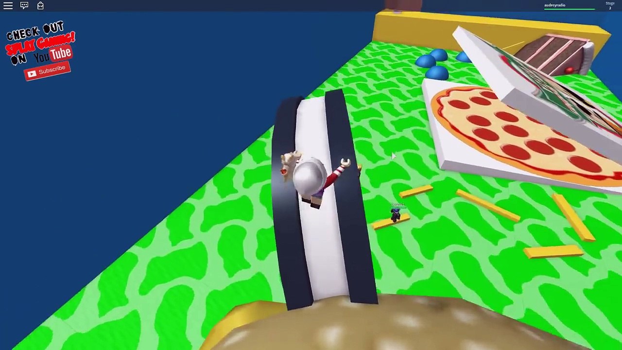 ROBLOX ESCAPE MR FAT GUY OBBY | INTO THE CREEPY TOILET! | RADIOJH GAMES