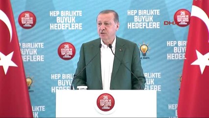 Afyonkarahisar Cumhurbaşkanı Erdoğan Afyon'da Konuştu