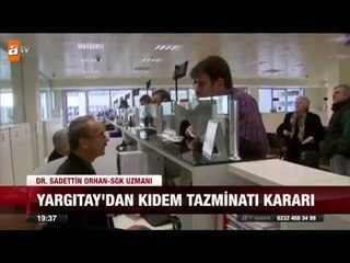 İstifa eden tazminat alabilir mi? - atv Ana Haber