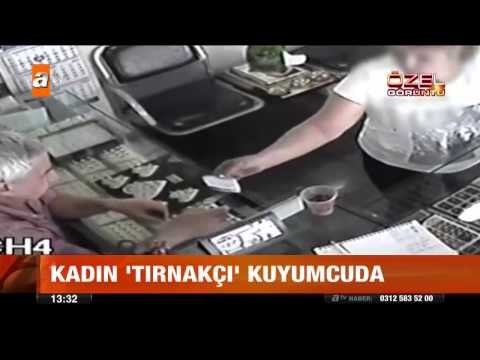 Kadın 'tırnakçı' kuyumcuda - atv Gün Ortası Bülteni