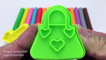 Learn Colours and Numbers 1 to 9 with Play Doh Modelling Clay with Cookie Cutters Fun for Kids