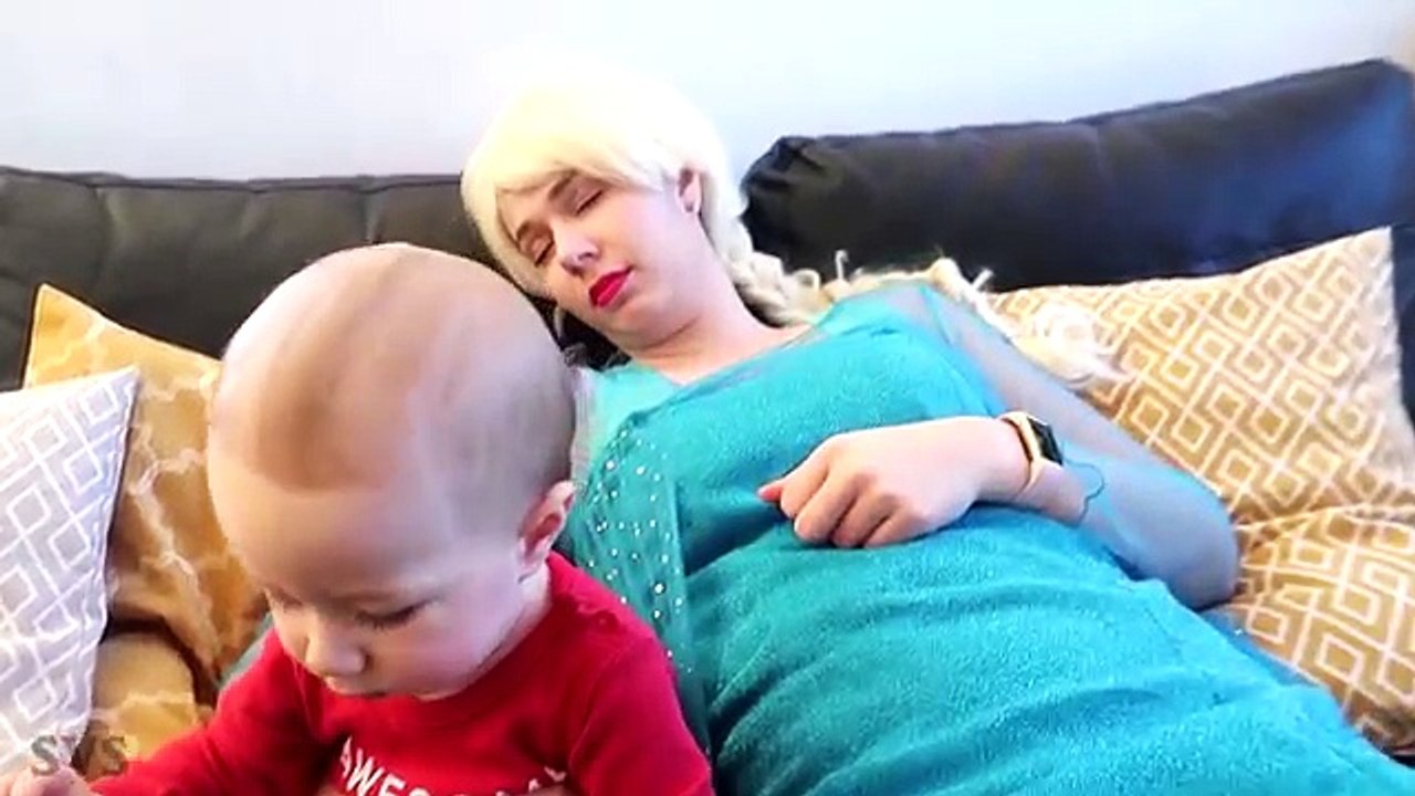 PREGNANT CATWOMAN vs SPIDERMAN in Real Life w/ Pregnant Frozen Elsa Hulk Baby Joker Superhero