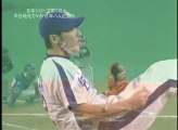 2007プロ野球日本シリーズ中日×日ハム第五戦4回表荒木ファインプレー