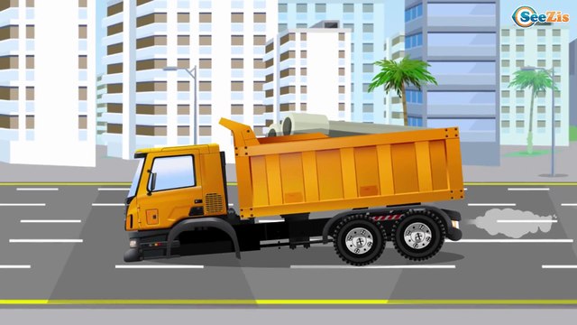 Мультики про машинки для Детей. ГРУЗОВИК Приключения на Детской площадке Все серии подряд