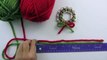 Craft Life ~ DIY Yarn & Pop Tab Holiday Wreath ~ Christmas Tutorial