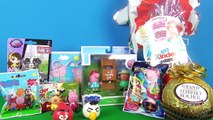 Unboxing Toys Surprise Eggs & Packs · Peppa Pig, Littlest Pet Shop, Kinder Gran, Angry Birds Mashems