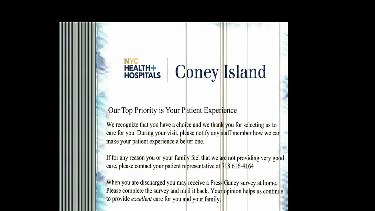 Coney island patient experince video