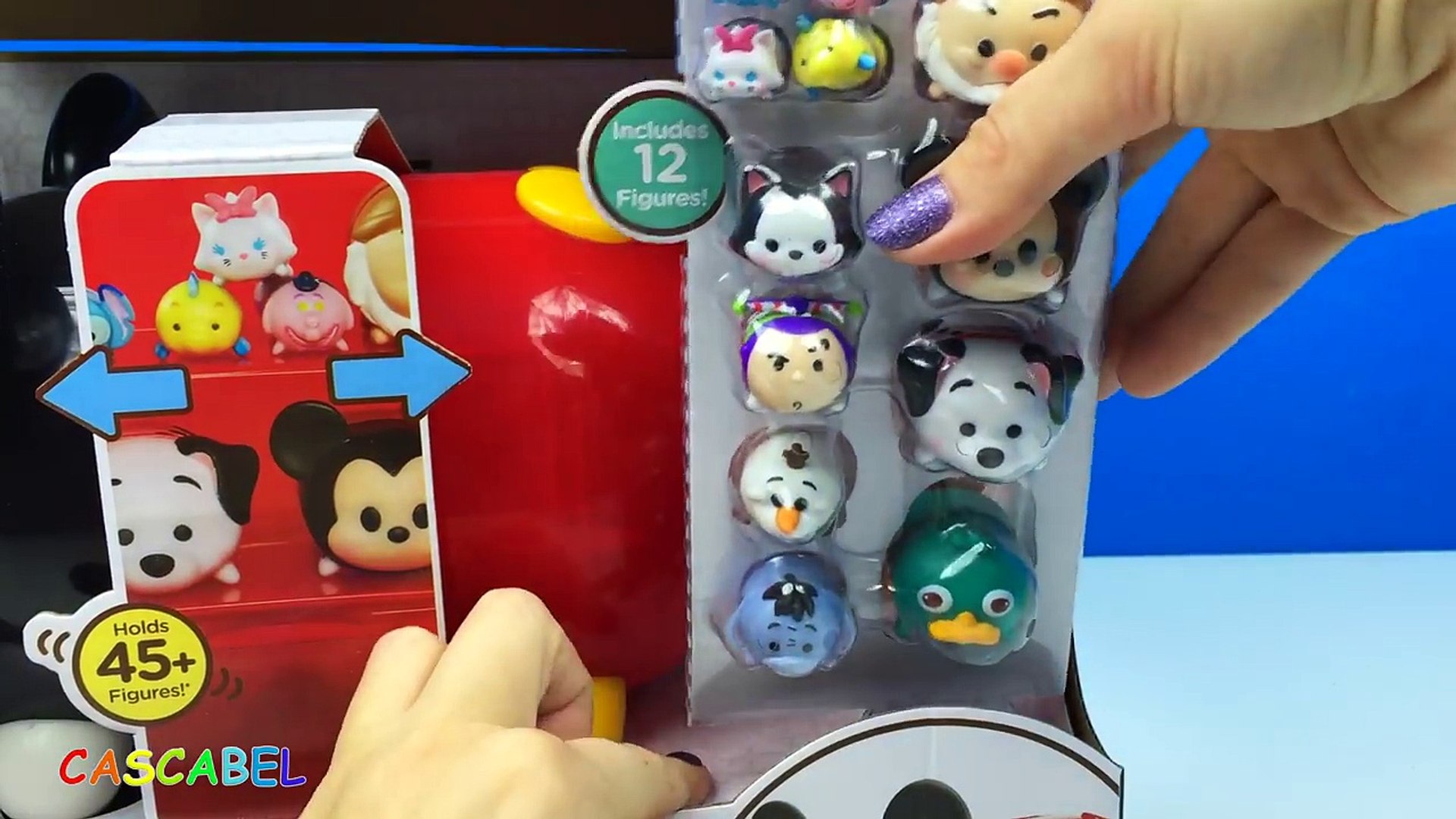 TSUM TSUM STACKN DISPLAY CASE MICKEY MOUSE EXHIBIDOR DE TSUM TSUM 12 FIGURAS CON MICKEY MOUSE BUZZ - Vidéo Dailymotion