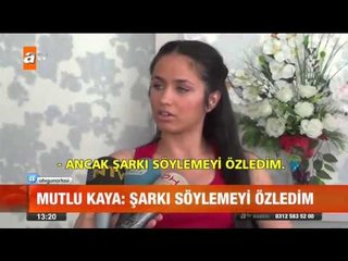 Mutlu Kaya: Şarkı söylemeyi özledim - atv Gün Ortası Bülteni