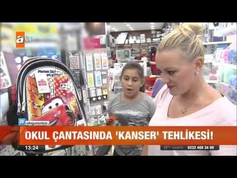 Okul çantasında kanser tehlikesi! - atv Gün Ortası Bülteni