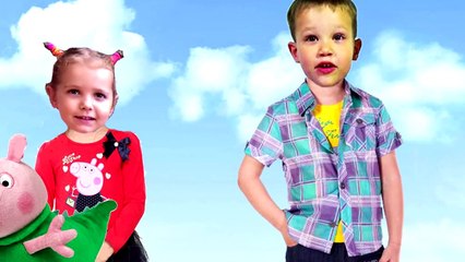 Мисс Кэти и Мистер Макс в МИРЕ ДИНОЗАВРОВ - Превращение в динозавров - Развивающий мультик