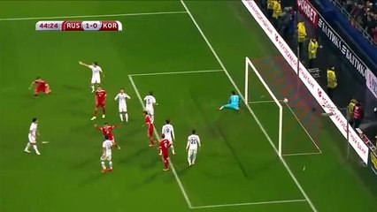 Fedor Smolov Goal HD - Russia	1-0	South Korea 07.10.2017