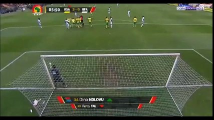 Alain Traore Free Kick Goal vs South Africa (3-1)