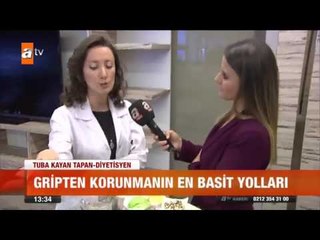 Gripten korunmanın en basit yolları - atv Gün Ortası Bülteni
