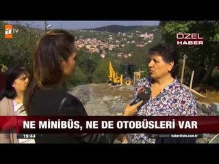 Ne minibüs, ne de otobüsleri var - atv Ana Haber
