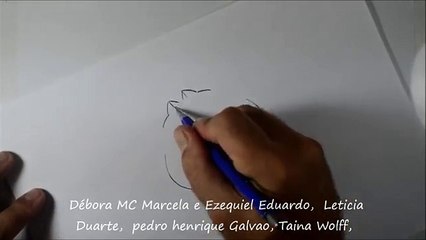 Como desenhar o BANGUELA - passo a passo