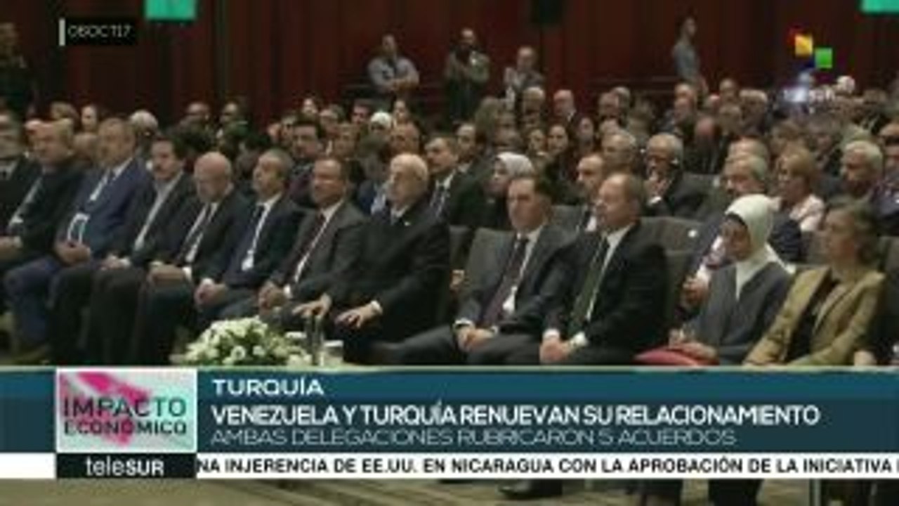 Venezuela y Turquía afianzan lazos de amistad y cooperación