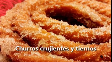 Rosa Olivis Churros crujientes y tiernos