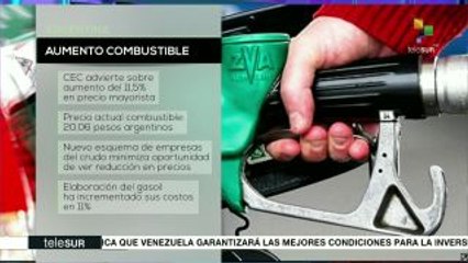 Argentina: prevén considerable aumento en los precios del combustible