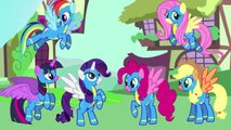 MY LITTLE PONY Transforms Mane 6 Into CRYSTAL PONIES WONDERBOLTS | Coloring Videos For Kids