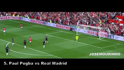 Manchester United - First 20 Goals Season 2017-18