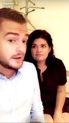 Raquel Garrido dans le snapchat de Jeremstar