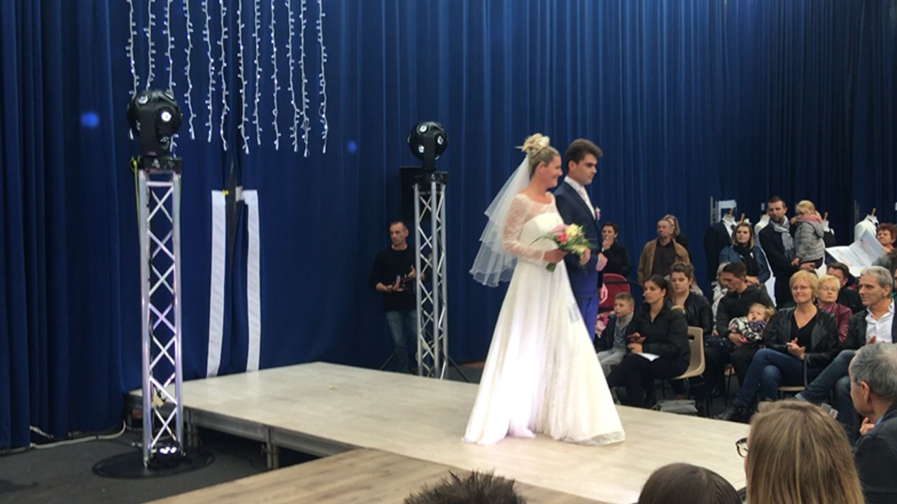 Le défilé, moment fort du salon du mariage de Lisieux