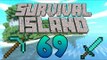 Fighting The Ender Dragon! - (Minecraft Survival Island) - Episode 69