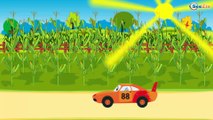 Мультики про Машинки - Строительный Кран, Грузовик и Монстр Трак в Мультфильмах для детей