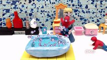 Cool Morning Pink Dress Play Doh Elsa Frozen Stop Motion Fun Kids Animation Cartoon