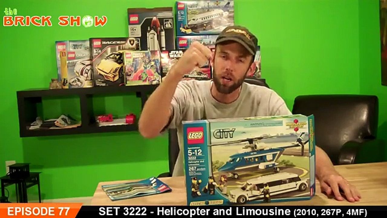 LEGO 3222 : LEGO Helicopter and Limousine Review