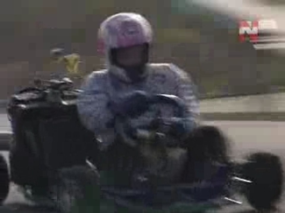 Kart moved by GSX-R 1100 (Gixxerkart, 135Kg)