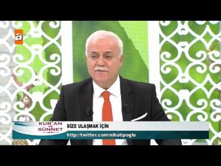 Kaza Namazı - Nihat Hatipoğlu ile Kuran ve Sünnet 77. Bölüm - atv