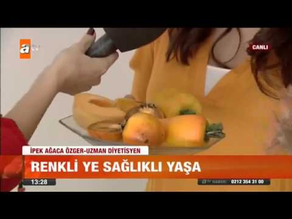 Renkli ye sağlıklı yaşa - atv Gün Ortası Bülteni