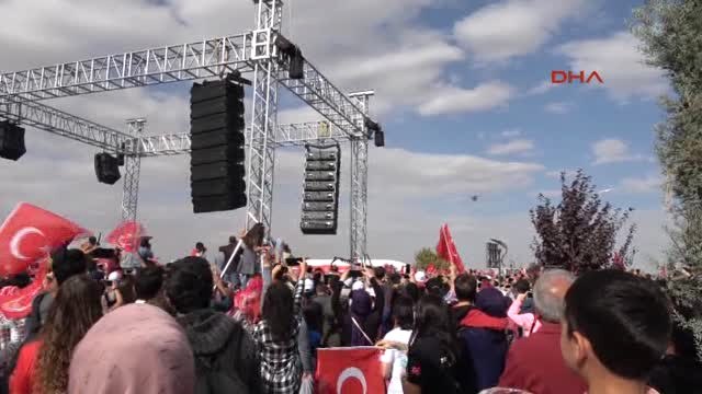 Konya Türk Yıldızları ve Solo Türk Nefes Kesti