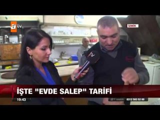 Evde "salep" yapmanın pratik yolu - 20.11.2015 - atv Ana Haber