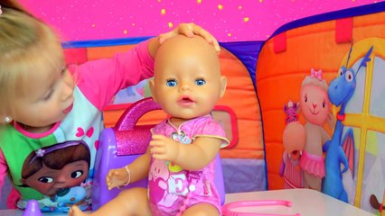 Играем в доктора с уколами Кукла Катя Беби Бон Доктор Плюшева все серии подряд на русском языке