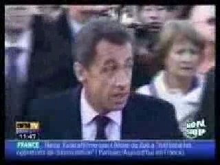 Sarkozy qui bafouille (excellent)