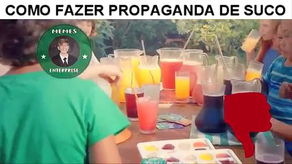 COMO FAZER PROPAGANDA DE SUCO!!!