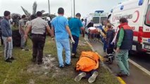 Turistleri taşıyan midibüs devrildi: 3 ölü, 10 yaralı
