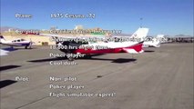 Cessna 172 pilot with no training, no hours, only flight simulator experience. Takeoff and landing