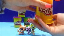 Littlest Pet Shop Play Doh Opening ★ Pets Toys Play Dough World By Hasbro