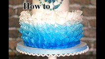 How to Make Wafer Paper Ruffles; By McGreevy Cakes