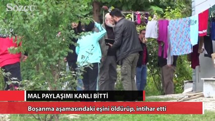Mal paylaşımı kavgası kanlı bitti