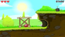 Игра-мультик Красный шарик и злой чёрный квадрат 1 серия - ИГРА для детей