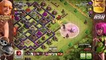 FARMING my LAVA WALLS! the GRIND is REAL! Clash Of Clans Farming Strategy (Super Queen)