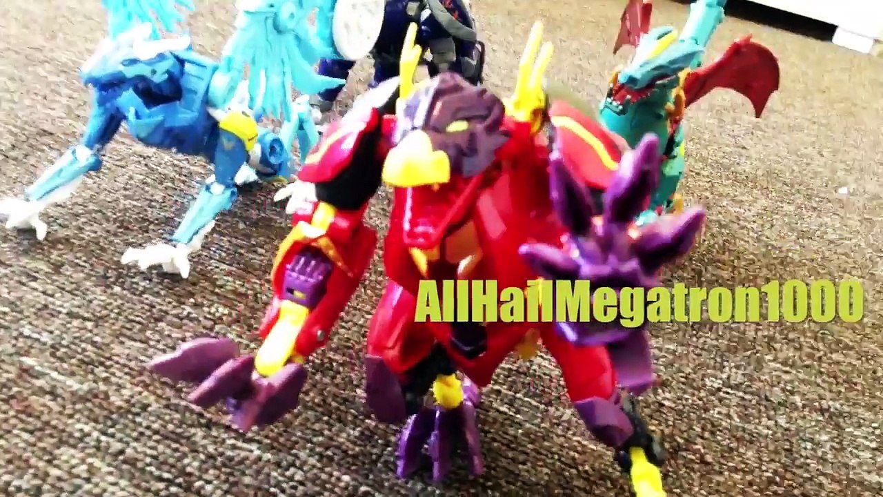 Transformers Prime Legacy Ep 13- Optimus Prime vs Megatron Stop Motion [Season Finale]