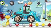Cars for Kids - Cars, Police car, Ambulance, Crane, Fire Truck |Vehicles for Kids:Garage Dr. Pandas